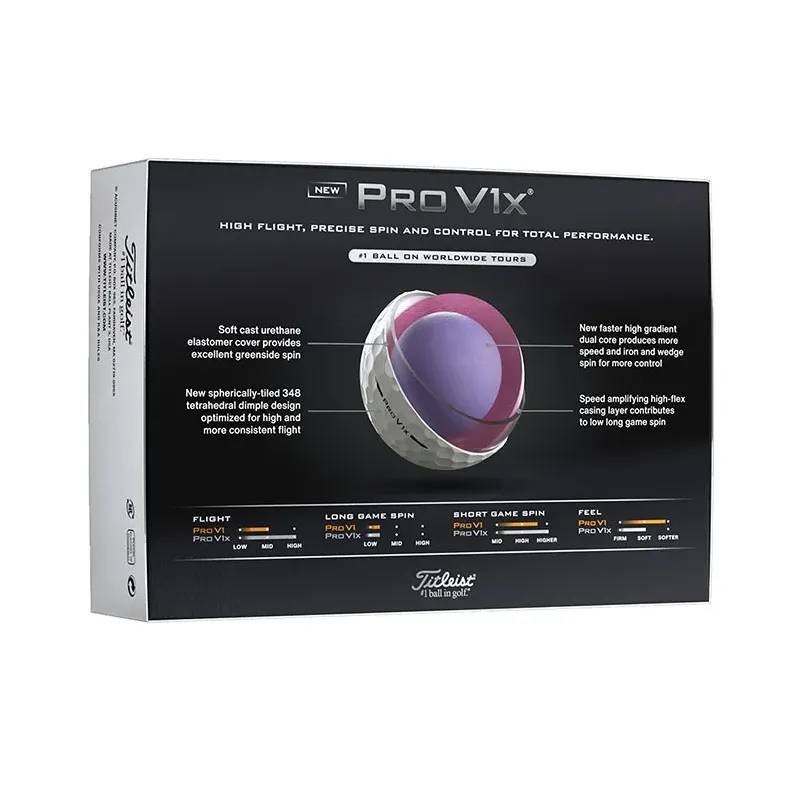 Balles Titleist Pro V1X 2025