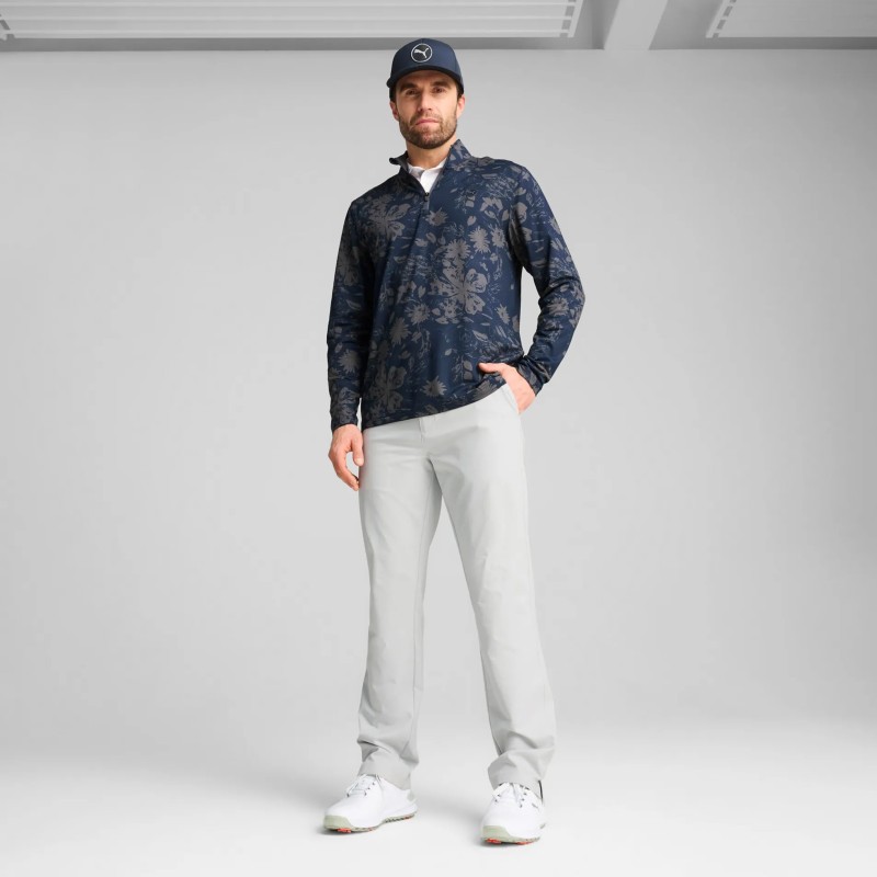 Pull Puma Pure 2.0 Rose 1/4 Zip | Confort & Élégance pour le Golf