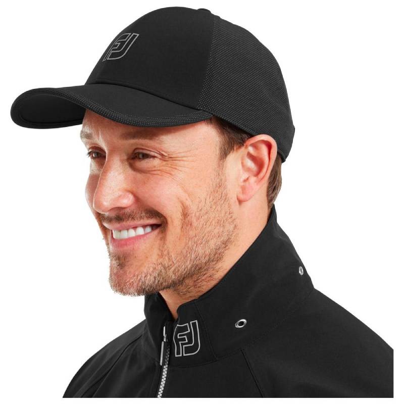 Casquette FootJoy HydroSeries Rain Cap - Protection Imperméable et Confort Golf