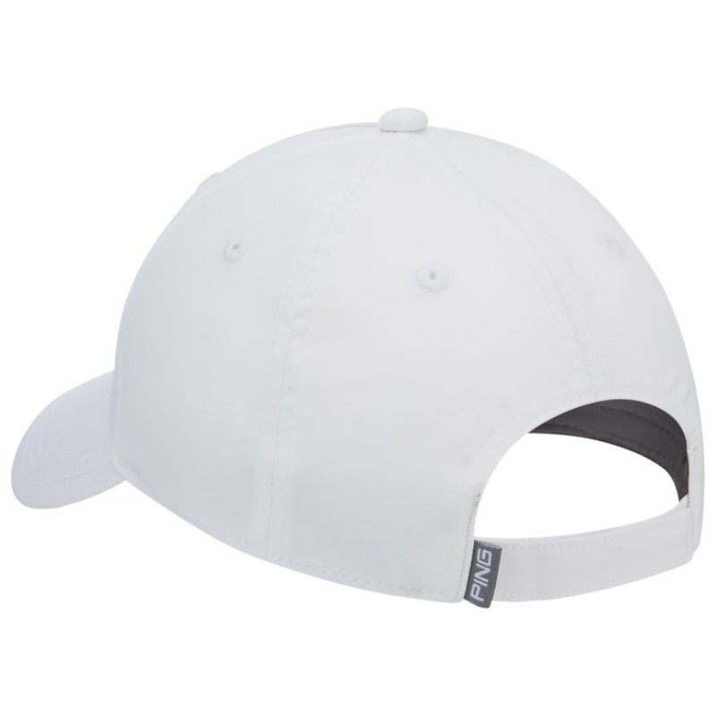 Casquette Ping Engineered Since Cap White - Élégance et Confort pour Golfeurs