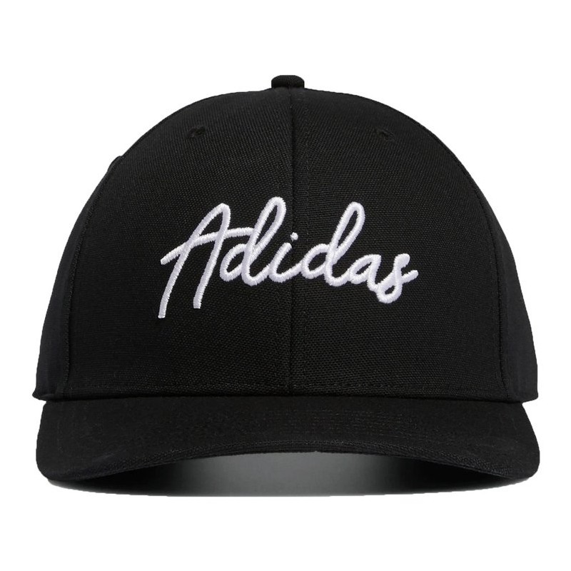 Casquette Adidas Script Black - Élégance et Confort pour Golfeurs