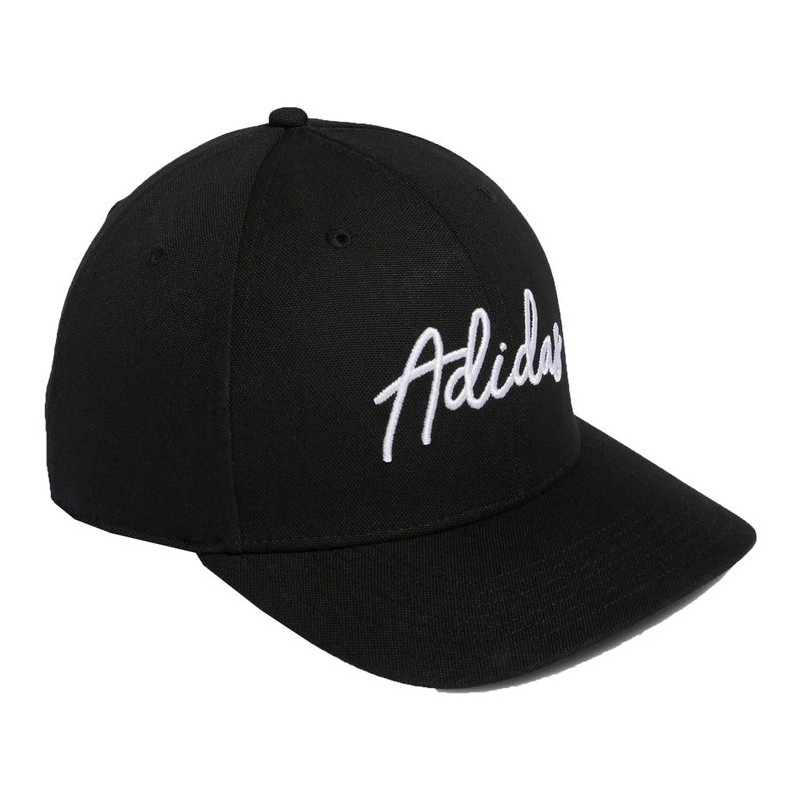 Casquette Adidas Script Black - Élégance et Confort pour Golfeurs