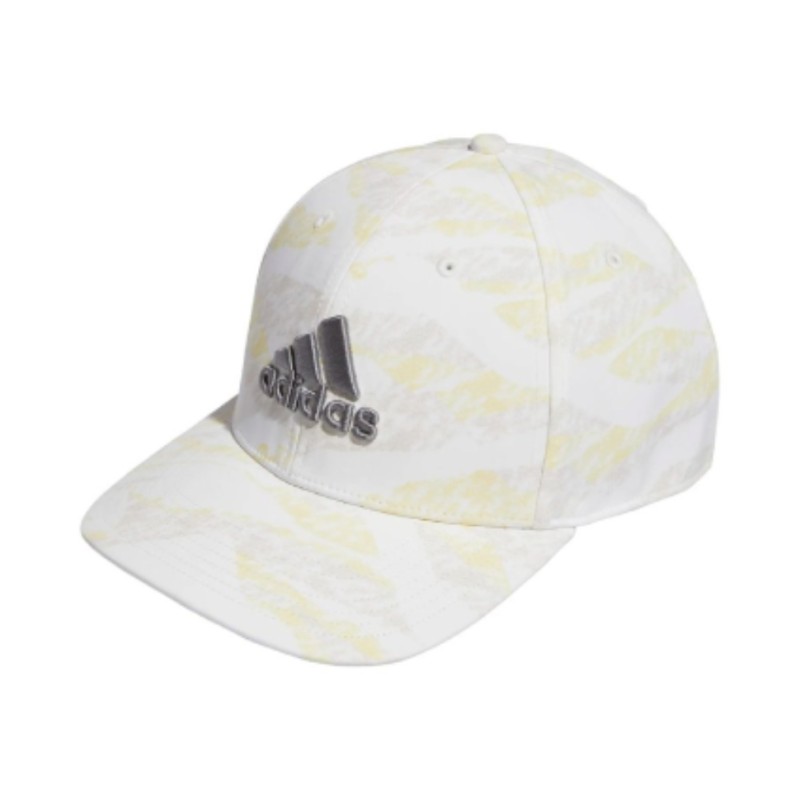 Casquette Adidas Tour Print White - Élégance et Performance sur le Green