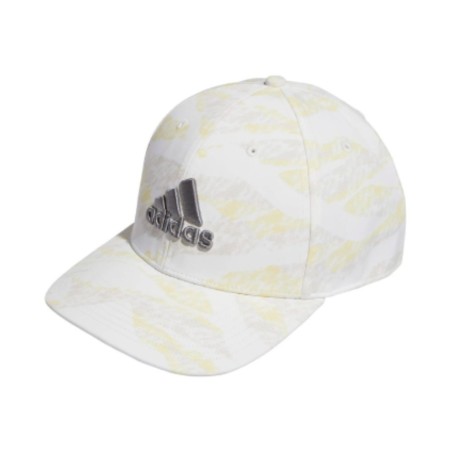 Casquette Adidas Tour Print White - Élégance et Performance sur le Green