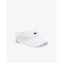 Visière Lacoste Blanche - Élégance et Protection Solaire