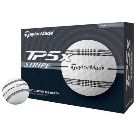 Balles de golf Taylormade TP5X Stripe