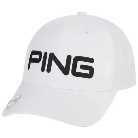 Casquette PING Ball Marker Blanche