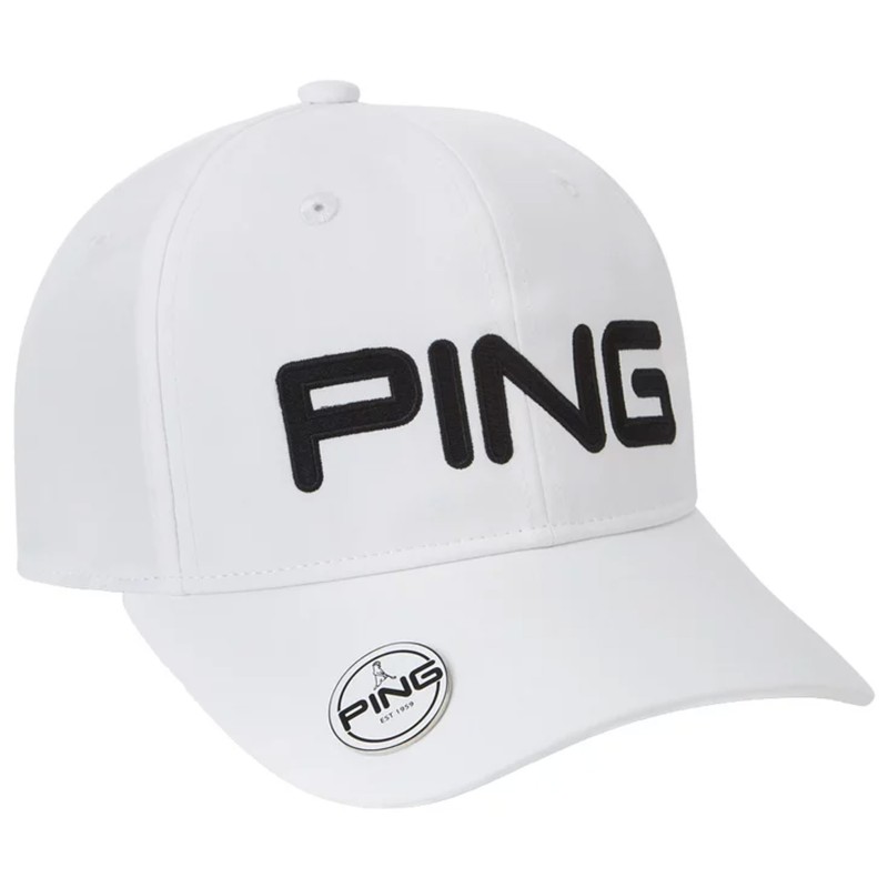 Casquette PING Ball Marker Blanche