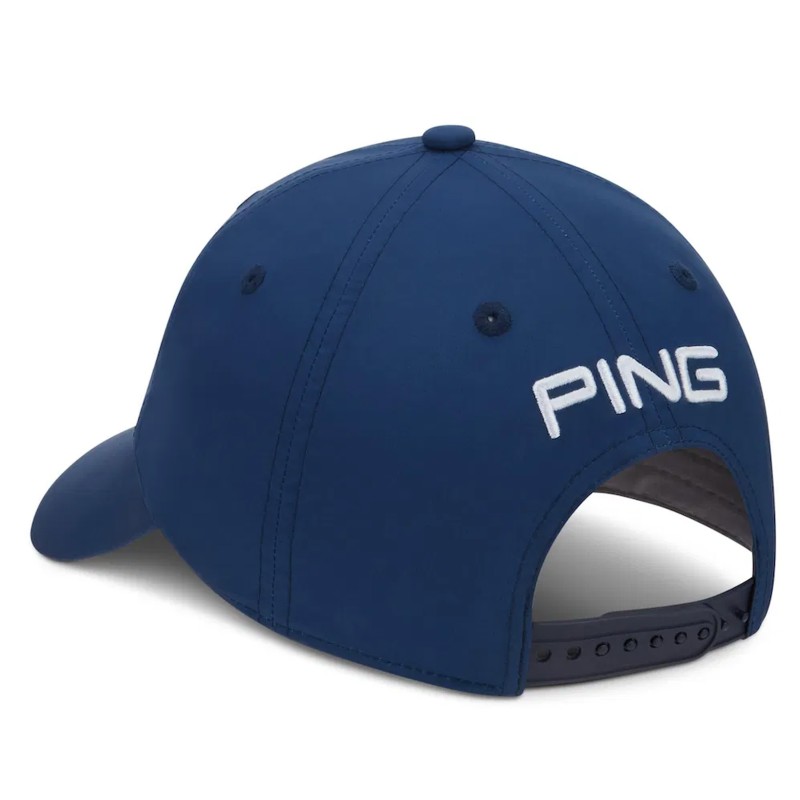 Casquette PING Marque Balle Bleu marine