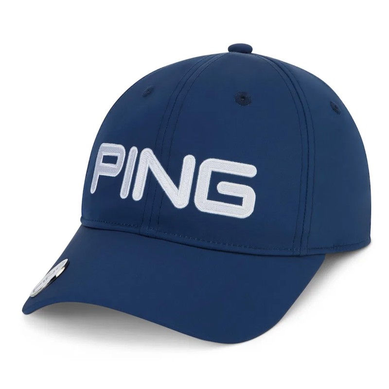 Casquette PING Marque Balle Bleu marine