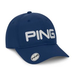 Casquette PING Marque Balle Bleu marine