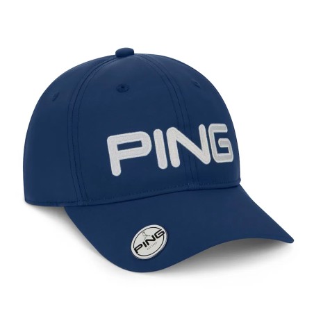 Casquette PING Marque Balle Bleu marine