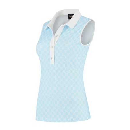 Un polo de golf sans manches, frais et tendance, parfait pour vos parties estivales. Conçu à Amsterdam par des femmes, pour des