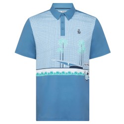 Polo de Golf Penguin Palm Springs Enr - Style Rétro-Chic