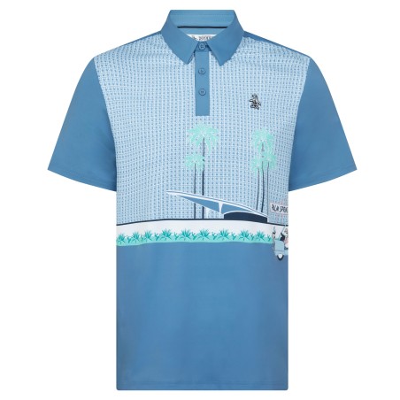 Polo de Golf Penguin Palm Springs Enr - Style Rétro-Chic
