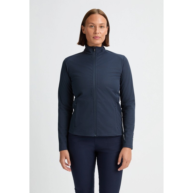Pull Röhnisch Laura - Couche Intermédiaire Marine | Route du Golf