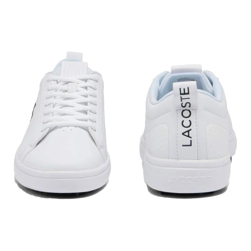 Chaussures de Golf Lacoste G-Elite White Dark Green - Sans Crampons sur Route du Golf