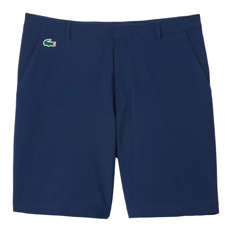 Short Lacoste Golf Ultra Dry Marine - Confort et Performance sur Route du Golf