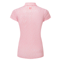 Polo FootJoy Animal Print Cap Sleeve – Performance et Élégance pour Golfeuses | Route du Golf