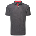 Polo FootJoy Irongate Print Lisle - Confort et Élégance pour Golfeurs | Route du Golf