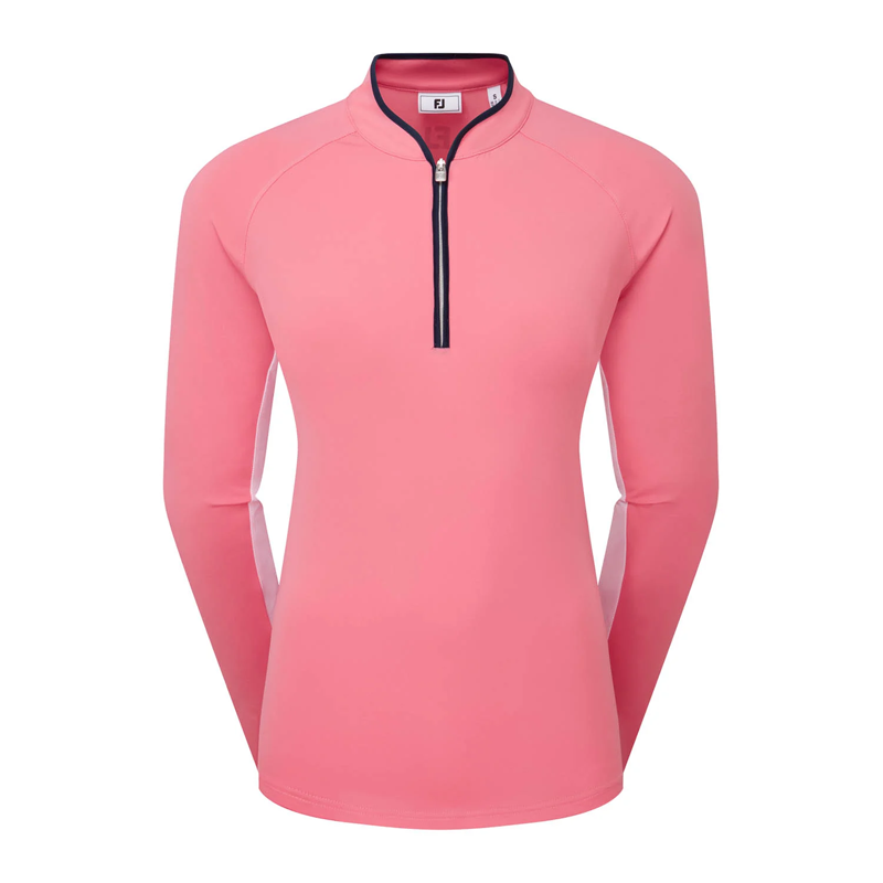 Pullover FootJoy 1/4 Zip LS Sun Pro - Protection Solaire et Confort pour Golfeurs | Route du Golf