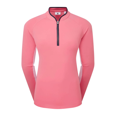 Pullover FootJoy 1/4 Zip LS Sun Pro - Protection Solaire et Confort pour Golfeurs | Route du Golf