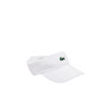 Visière Lacoste Blanche - Élégance et Protection Solaire