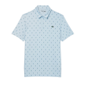 Polo Golf Homme Lacoste Regular Fit Protection UV – Manches Courtes – Vert & Bleu – Confort & Style