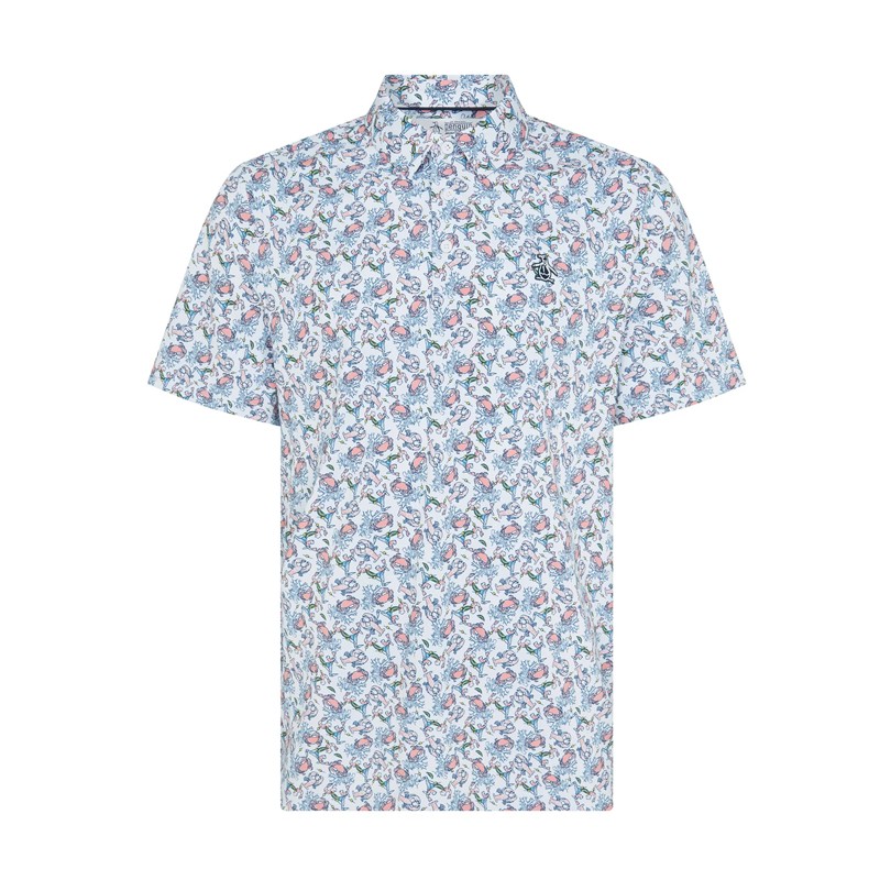 Polo Penguin Pete’n The Ocean Caddy Homme – Polo de golf fun et technique | Route du Golf