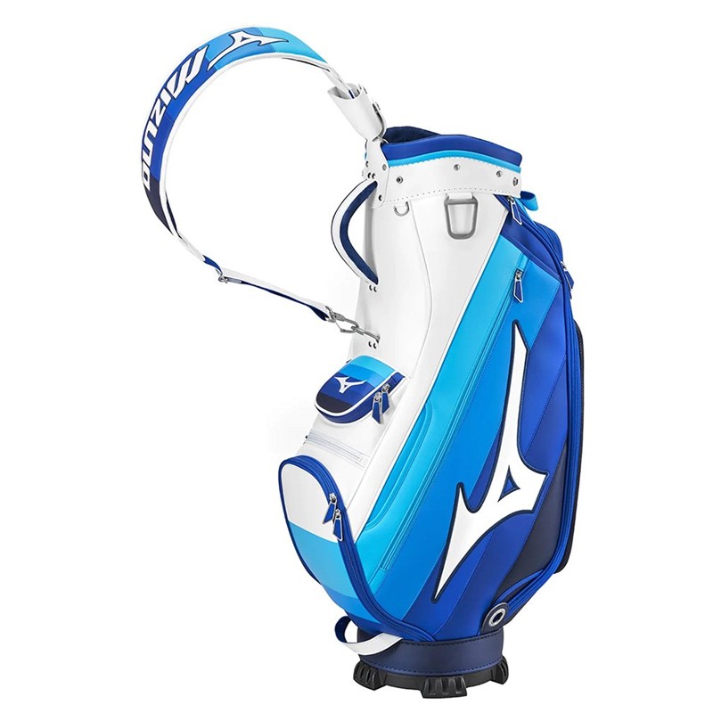 Sac Chariot Mizuno Tour Staff Mid Bag - Look Pro & Rangement XXL | Route du Golf