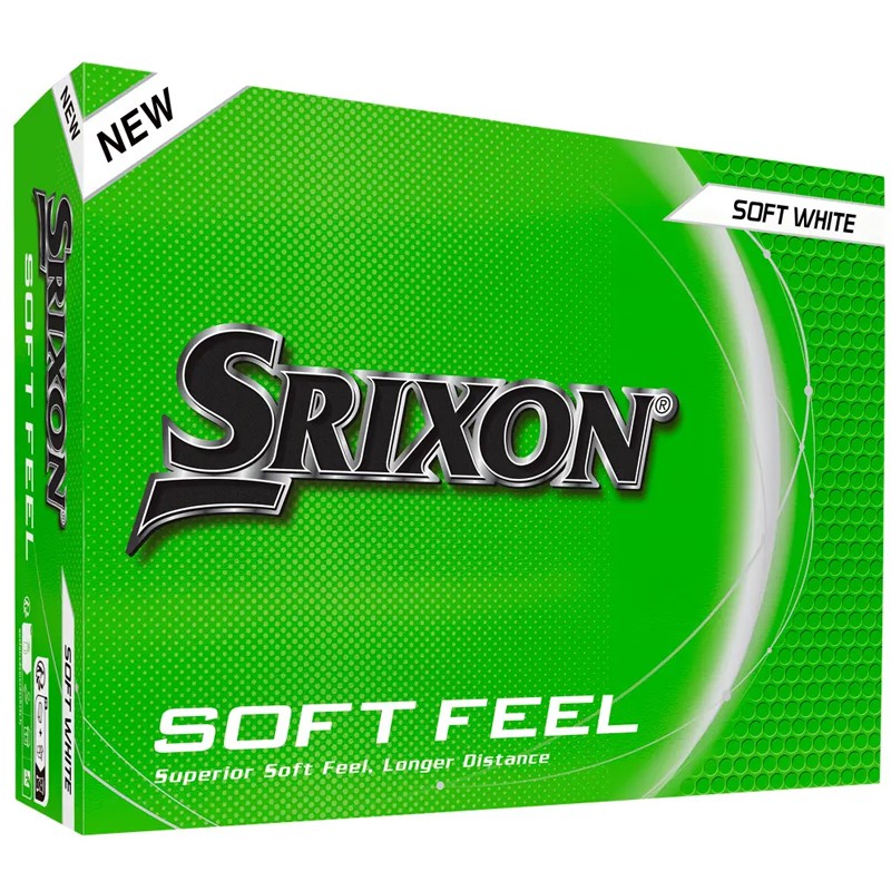 Balle de golf Srixon Soft Feel 14 White – Distance & douceur | Route du Golf