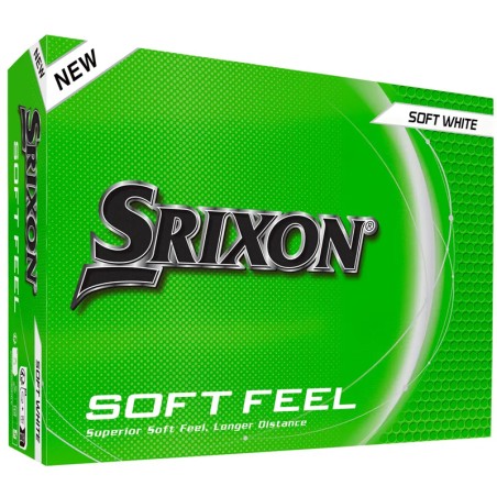 Balle de golf Srixon Soft Feel 14 White – Distance & douceur | Route du Golf