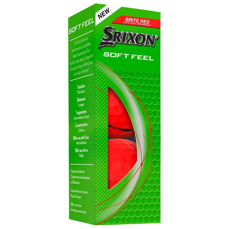 Balle de golf Srixon Soft Feel 14 Matt – Visibilité & performance | Route du Golf