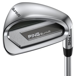 Wedge PING BunkR Satin Chrome – Contrôle & Spin Maximal | Golf Précision