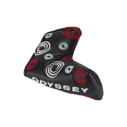Couvre putter Odyssey Swirl Blade Black – Protection élégante pour putter lame | RouteDuGolf