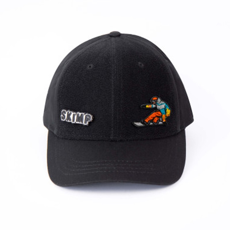 Casquette Skimp L’Avant-Gardiste Noir | Casquette Golf Tendance et Confort