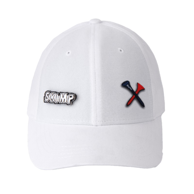 Casquette Skimp L’Avant-Gardiste Blanc | Casquette Golf Élégante et Confortable