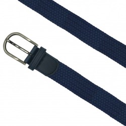 Ceinture Skimp Tresse Aventurière Marine | Ceinture de golf élégante et confortable - routedugolf.com