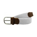 Ceinture Skimp Tressée Aventurière Blanche | Ceinture de golf élégante et confortable - routedugolf.com