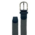 Ceinture Skimp Tressée Aventurière Gris Clair | Ceinture de golf élégante et résistante - routedugolf.com