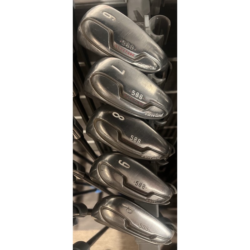 Cleveland 588 Altitude Lady – Set fers PW au 6, Shaft Lady, Occasion