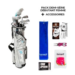 Pack Débutant Femme : matériel complet pour débuter le golf | La Route du Golf