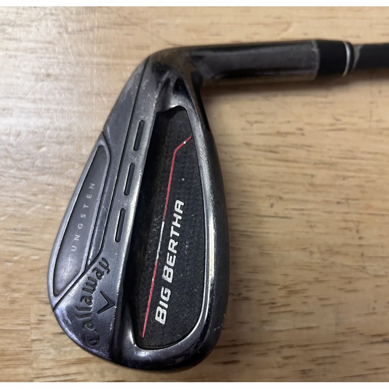 Callaway Big Bertha – Set de fers occasion du fer 5 au PW acier Regular – Golf
