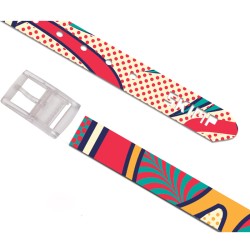 Ceinture Skimp Pop Art | Accessoire golf coloré et tendance