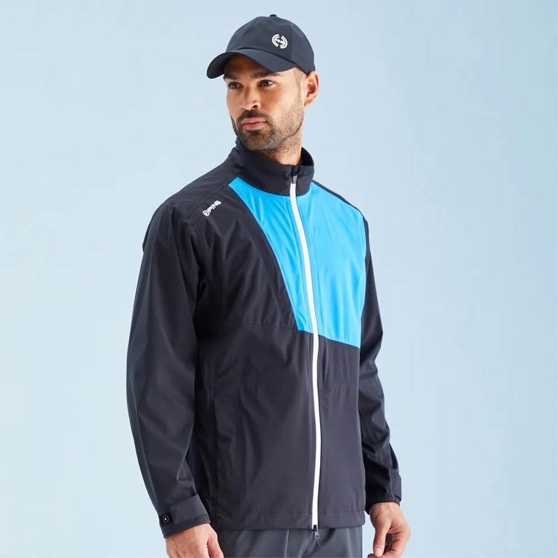 Veste de pluie PING Colour Block – Veste de golf imperméable et moderne | Route du Golf