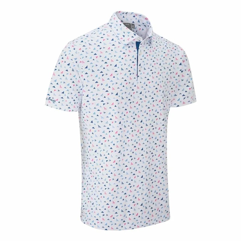 Polo PING Julian – Polo de golf homme respirant et élégant | Route du Golf