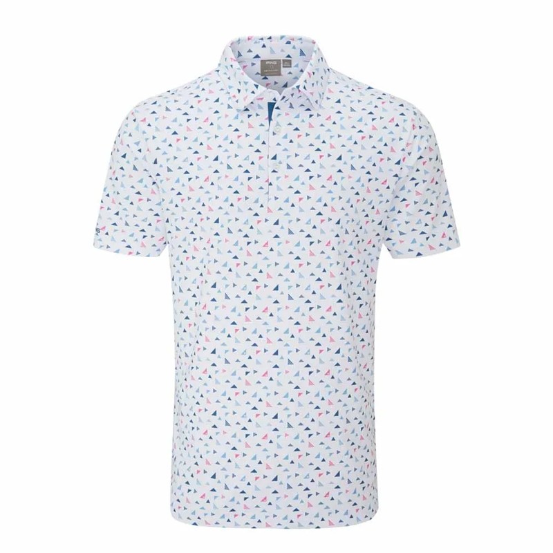 Polo PING Julian – Polo de golf homme respirant et élégant | Route du Golf