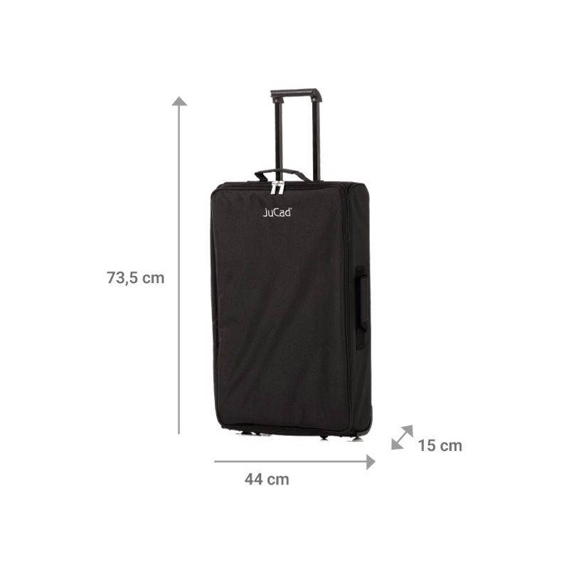 Sac de transport JuCad Travel à roulettes – Pratique & robuste