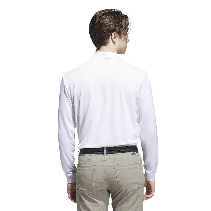 Polo Adidas ULT C.RDY LS | Polo de golf manches longues chaud et respirant – Route du Golf
