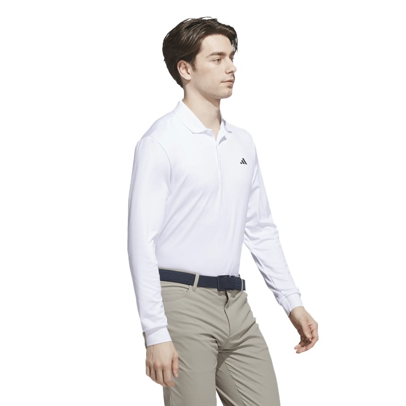 Polo Adidas ULT C.RDY LS | Polo de golf manches longues chaud et respirant – Route du Golf